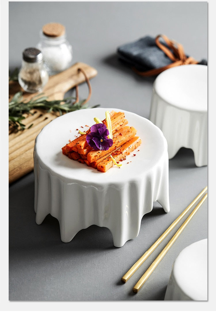 Creative White Plate