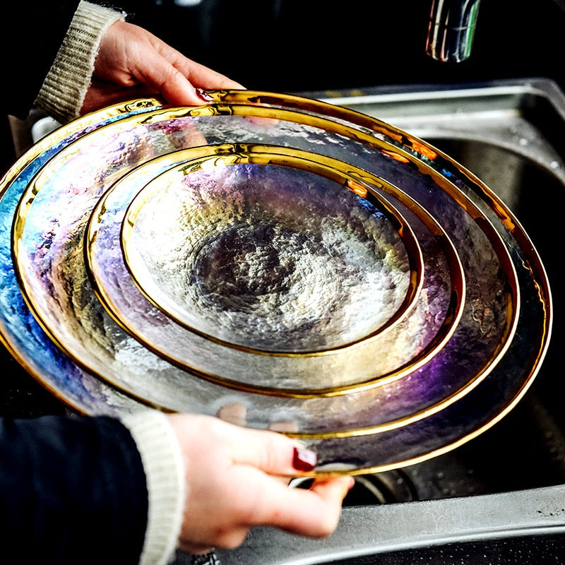 Rainbow Dinner Plates