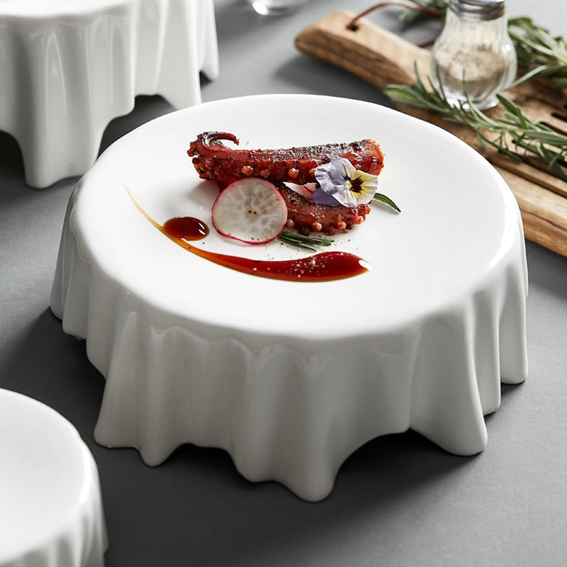 Creative White Plate