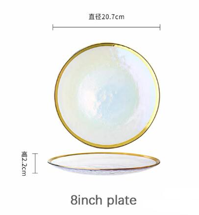 Rainbow Dinner Plates